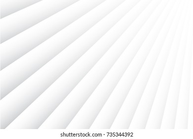 Abstract geometric white and gray color background, vector illustration.
