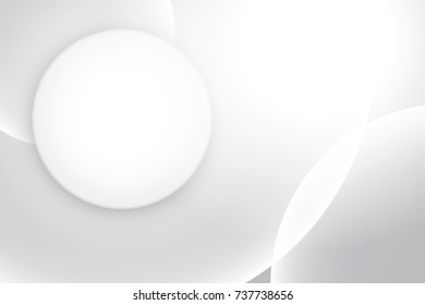 Abstract geometric white and gray color background, vector illustration.