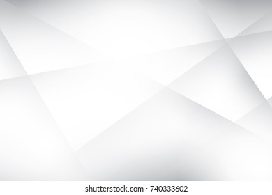 Abstract geometric white and gray color background. Vector, illustration.