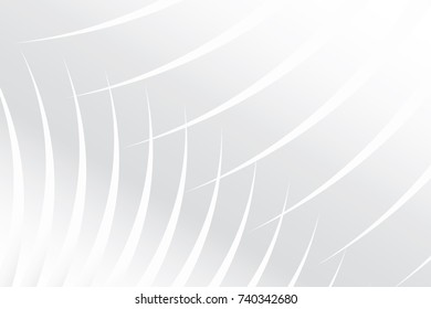 Abstract geometric white and gray color background. Vector, illustration.