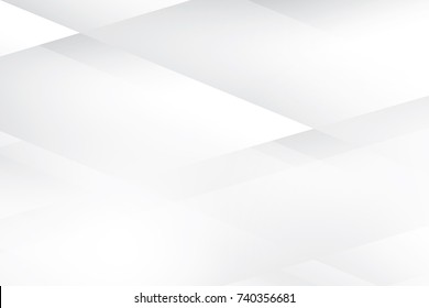 Abstract geometric white and gray color background. Vector, illustration.