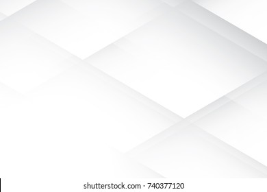 Abstract geometric white and gray color background. Vector, illustration.