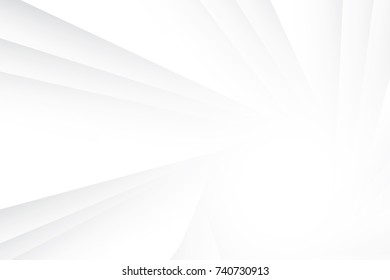Abstract geometric white and gray color background. Vector, illustration.