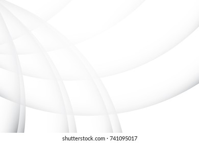 Abstract geometric white and gray color background. Vector, illustration.