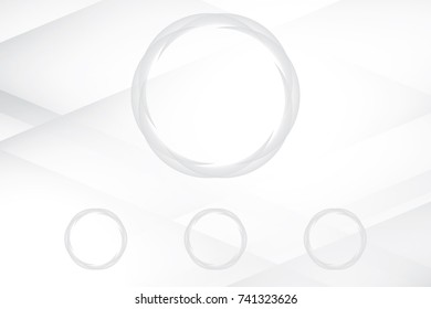 Abstract geometric white and gray color background. Vector, illustration.