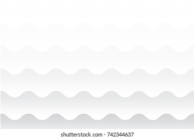 Abstract geometric white and gray color background. Vector, illustration.
