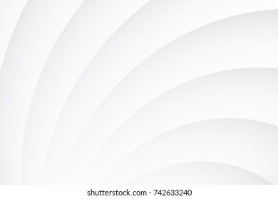 Abstract geometric white and gray color background. Vector, illustration.