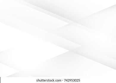 Abstract geometric white and gray color background. Vector, illustration.