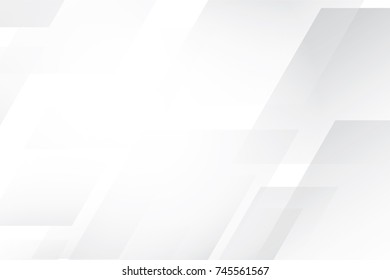 Abstract geometric white and gray color background. Vector, illustration.