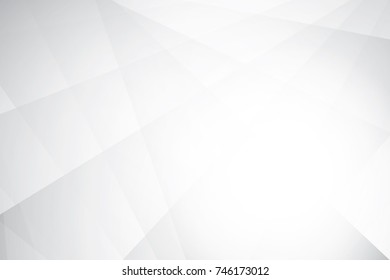 Abstract geometric white and gray color background. Vector, illustration.