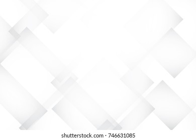Abstract geometric white and gray color background. Vector, illustration.