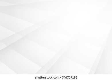 Abstract geometric white and gray color background. Vector, illustration.