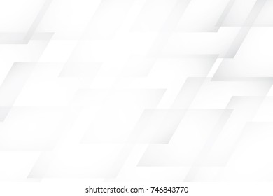 Abstract geometric white and gray color background. Vector, illustration.