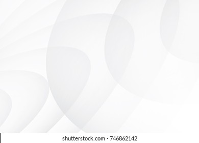 Abstract geometric white and gray color background. Vector, illustration.