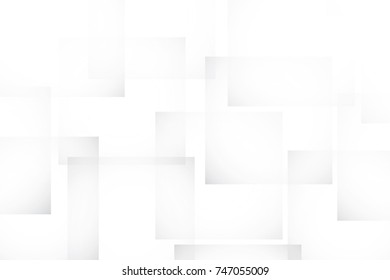 Abstract geometric white and gray color background. Vector, illustration.