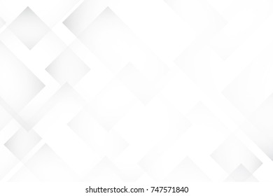 Abstract geometric white and gray color background. Vector, illustration.