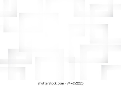 Abstract geometric white and gray color background. Vector, illustration.