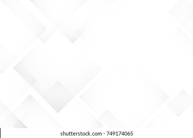 Abstract geometric white and gray color background. Vector, illustration.