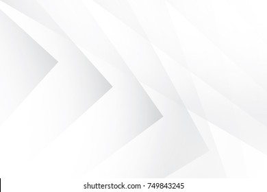 Abstract geometric white and gray color background. Vector, illustration.