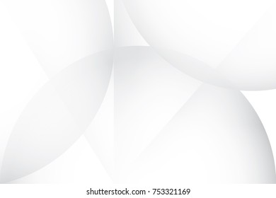 Abstract geometric white and gray color background. Vector, illustration.