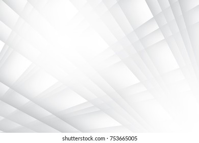 Abstract geometric white and gray color background. Vector, illustration.