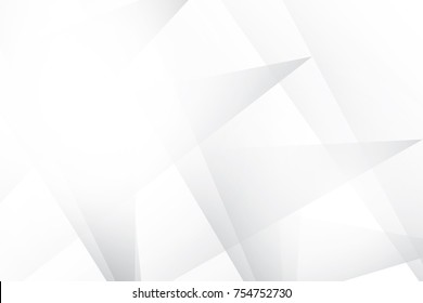 Abstract geometric white and gray color background. Vector, illustration.