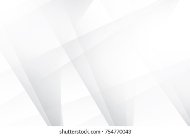 Abstract geometric white and gray color background. Vector, illustration.