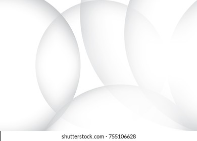 Abstract geometric white and gray color background. Vector, illustration.