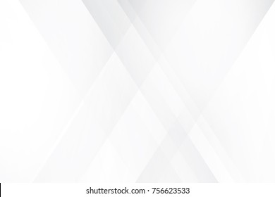 Abstract geometric white and gray color background. Vector, illustration.