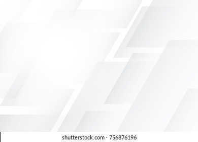 Abstract geometric white and gray color background. Vector, illustration.