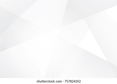 Abstract geometric white and gray color background. Vector, illustration.