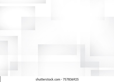 Abstract geometric white and gray color background. Vector, illustration.