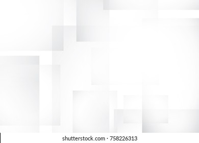 Abstract geometric white and gray color background. Vector, illustration.