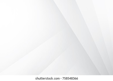 Abstract geometric white and gray color background. Vector, illustration. - Shutterstock ID 758548366