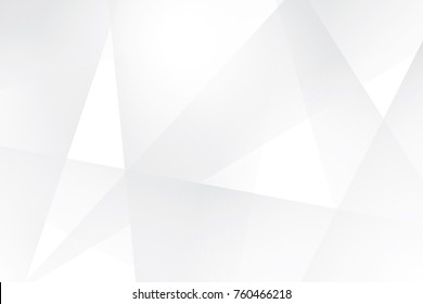 Abstract geometric white and gray color background. Vector, illustration.
