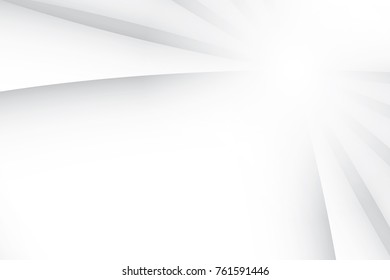 Abstract geometric white and gray color background. Vector, illustration.