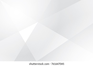 Abstract geometric white and gray color background. Vector, illustration.