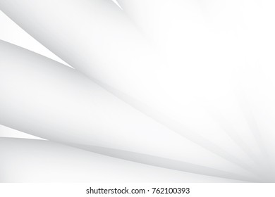 Abstract geometric white and gray color background. Vector, illustration.
