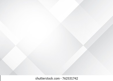 Abstract geometric white and gray color background. Vector, illustration.