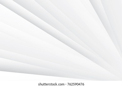 Abstract geometric white and gray color background. Vector, illustration. - Shutterstock ID 762590476