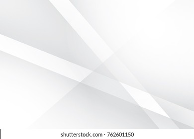 Abstract geometric white and gray color background. Vector, illustration.