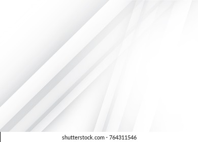 Abstract geometric white and gray color background. Vector, illustration.