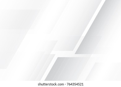 Abstract geometric white and gray color background. Vector, illustration.