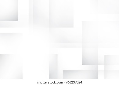 Abstract geometric white and gray color background. Vector, illustration.