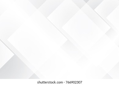 Abstract geometric white and gray color background. Vector, illustration.