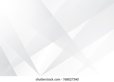 Abstract geometric white and gray color background. Vector, illustration.