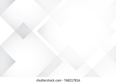 Abstract geometric white and gray color background. Vector, illustration.