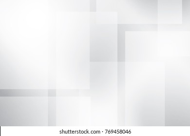 Abstract geometric white and gray color background. Vector, illustration.