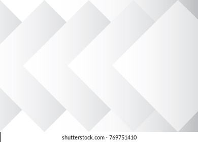 Abstract geometric white and gray color background. Vector, illustration.