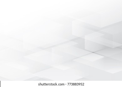 Abstract geometric white and gray color background. Vector, illustration.